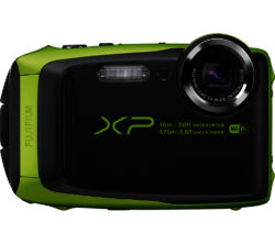 FUJIFILM  XP90 Tough Compact Camera - Black & Green